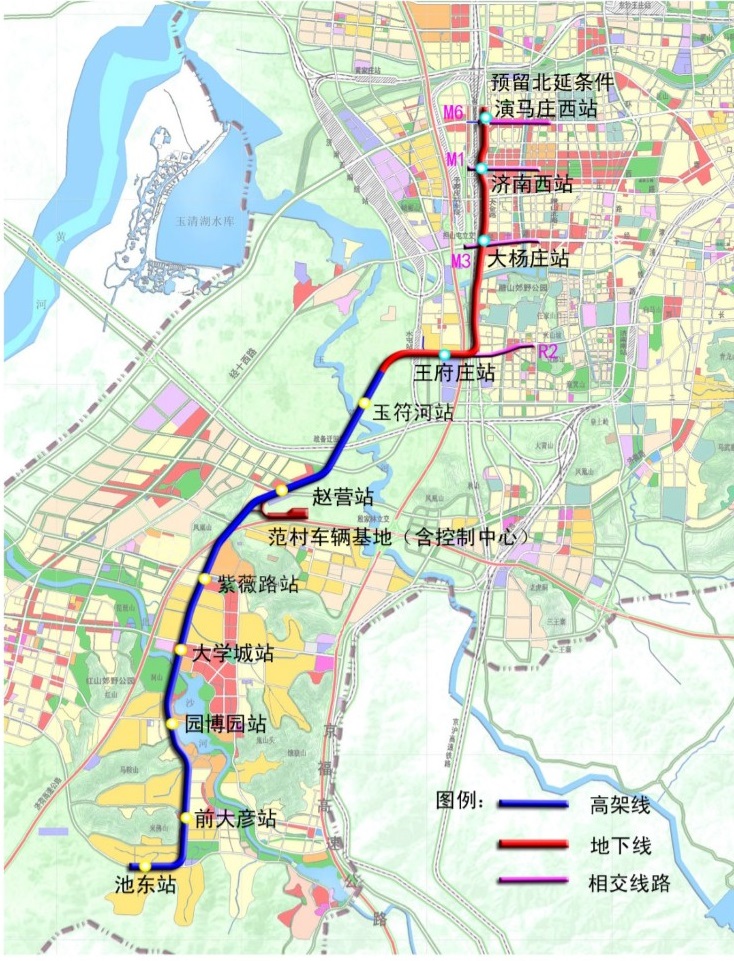 济南地铁R1线、R2线、R3线最新进展来了