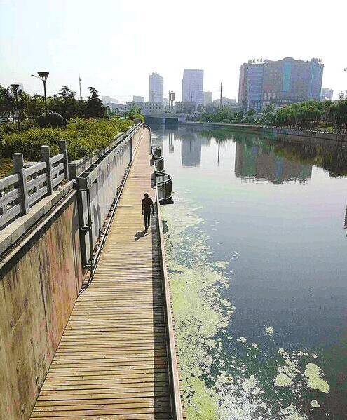 济南小清河风景区的A面与B面