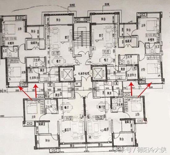 比户型图更重要的是楼层平面图 