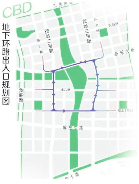 CBD“地下环路”